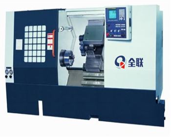 斜床身(shēn)數控車床