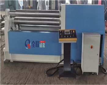 數控全液壓(ya)斜線四輥卷闆(pan)機
